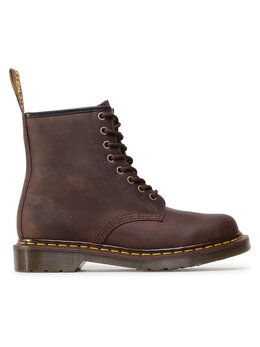 Dr. Martens: Коричневые ботинки  1460
