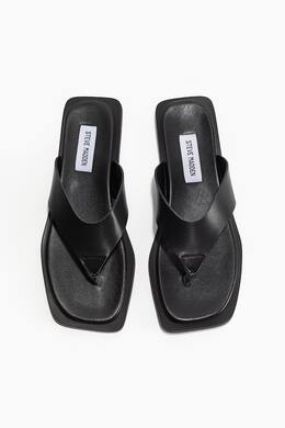 Steve Madden: Чёрные сандалии 