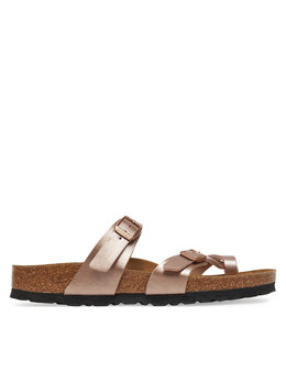 Birkenstock: Розовые шлёпанцы 