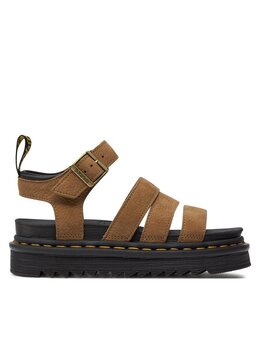 Dr. Martens: Коричневые сандалии 