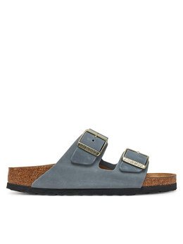 Birkenstock: Голубые сабо  Arizona