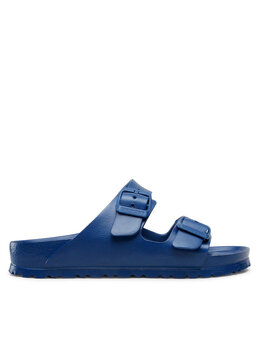 Birkenstock: Синие сабо  Arizona Eva
