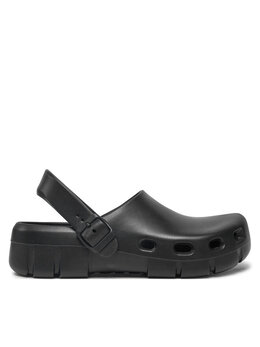 Birkenstock: Чёрные сабо 