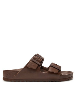 Birkenstock: Коричневые сабо  Arizona Eva