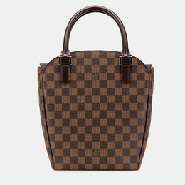Louis Vuitton: Коричневая сумка-шоппер 