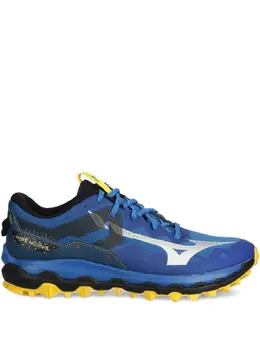 Mizuno: Голубые кроссовки 