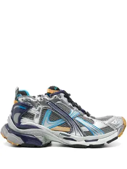Balenciaga: Светлые кроссовки  Runner