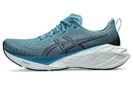 Asics: Голубые кроссовки 