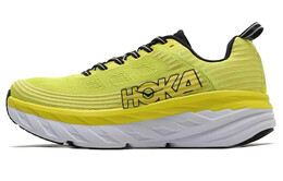 Hoka One One: Жёлтые кроссовки 