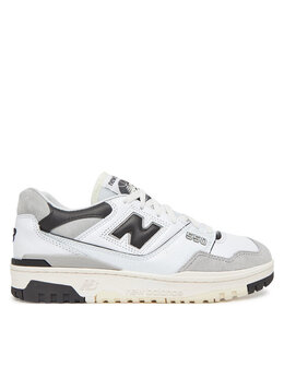 New Balance: Белые кроссовки 