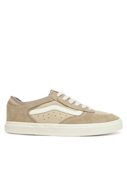 Vans: Бежевые кроссовки  Classic
