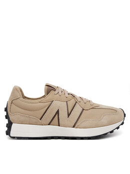 New Balance: Коричневые кроссовки 