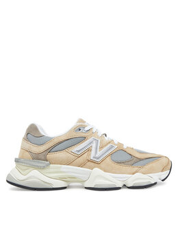 New Balance: Бежевые кроссовки 