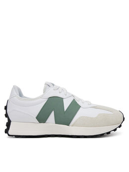 New Balance: Белые кроссовки 