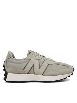 New Balance: Кроссовки цвета хаки 