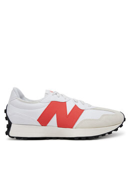 New Balance: Белые кроссовки 