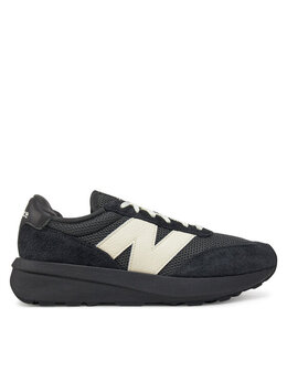 New Balance: Чёрные кроссовки 