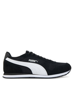 PUMA: Чёрные кроссовки 