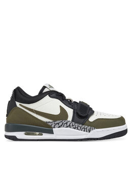 Nike: Зелёные кроссовки  Air Jordan