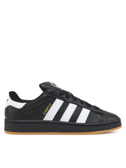 Adidas: Чёрные кроссовки  Campus