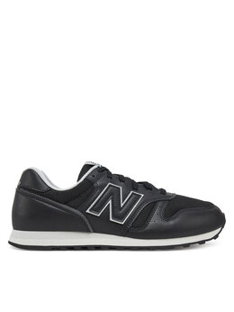 New Balance: Чёрные кроссовки 