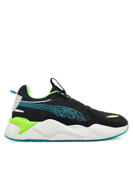 PUMA: Чёрные кроссовки  RS-X