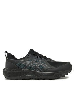 Asics: Чёрные кроссовки  Gel