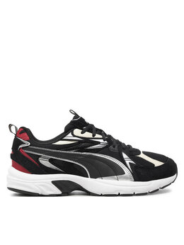 PUMA: Чёрные кроссовки  Suede