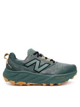 New Balance: Зелёные кроссовки  Hierro