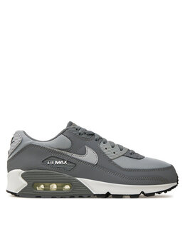 Nike: Серые кроссовки  Air Max 90