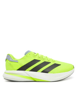 Adidas: Зелёные кроссовки  Duramo