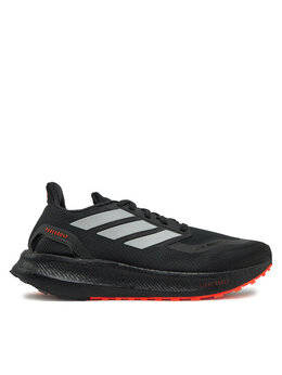 Adidas: Чёрные кроссовки  PureBoost
