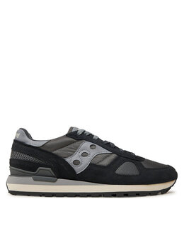 Saucony: Чёрные кроссовки 