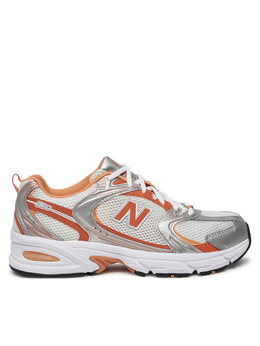 New Balance: Бежевые кроссовки 