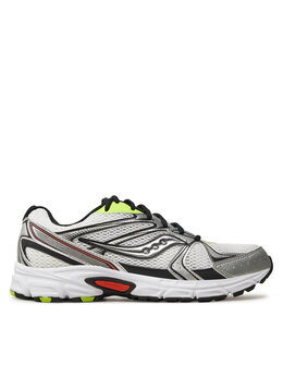 Saucony: Серебристые кроссовки 