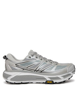 HOKA: Серые кроссовки 