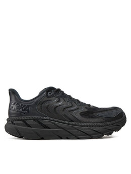 HOKA: Чёрные кроссовки 