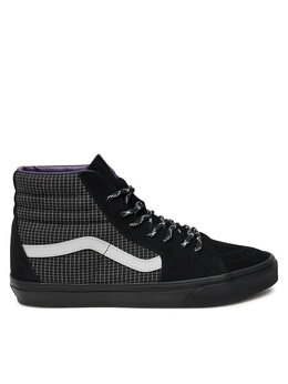 Vans: Чёрные кроссовки  Sk8-Hi