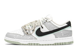 Nike: Серые кроссовки  Dunk