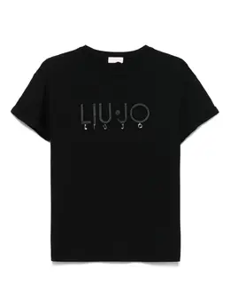 LIU JO: Чёрная футболка 