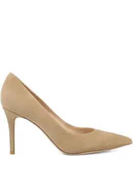 Gianvito Rossi: Бежевые туфли 