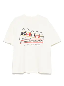 RHUDE: Светлая футболка 