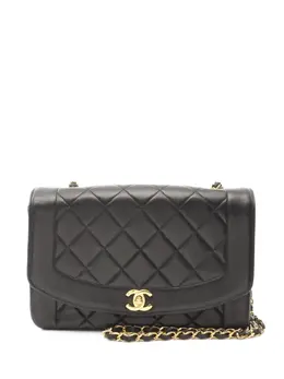 CHANEL Pre-Owned: Чёрная сумка 