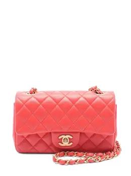 CHANEL Pre-Owned: Розовая сумка 