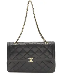 CHANEL Pre-Owned: Чёрная сумка 