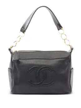 CHANEL Pre-Owned: Чёрная сумка 