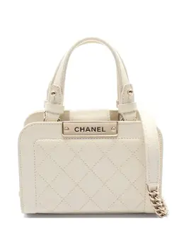 CHANEL Pre-Owned: Белая сумка 