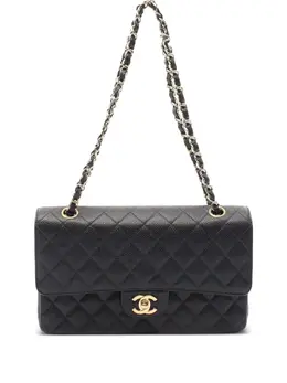 CHANEL Pre-Owned: Чёрная сумка 