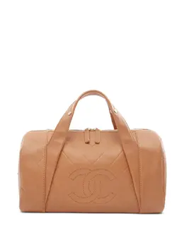 CHANEL Pre-Owned: Коричневая сумка 