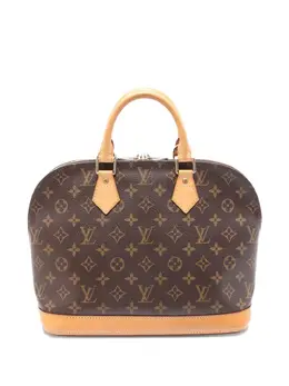Louis Vuitton Pre-Owned: Коричневая сумка 